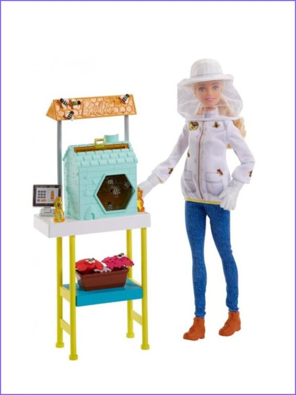 Barbie Beekeeper Blonde  Playset With Accessories New In Box